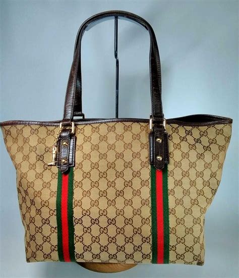 authentic gucci canvas bag.